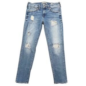 Mavi Blue Ada Distressed Boyfriend Jeans Womens Size 29